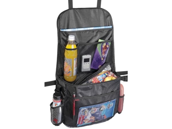 Hama Automotive Organiser with Isotherm Compartment - Bilseteordner - polyester - svart