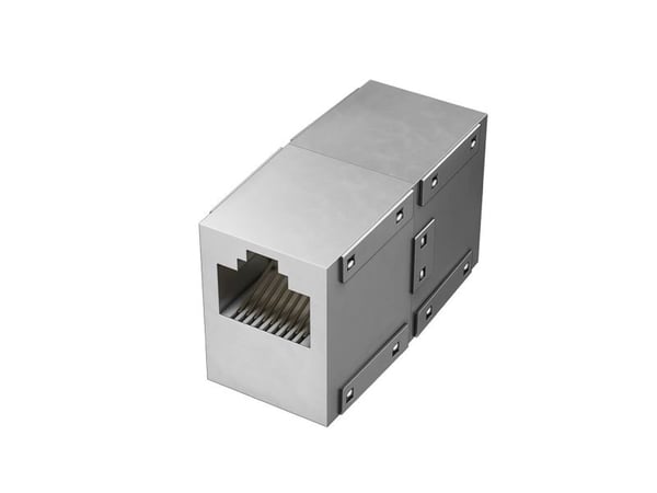 Hama 00200327, RJ-45, RJ-45, Sølv