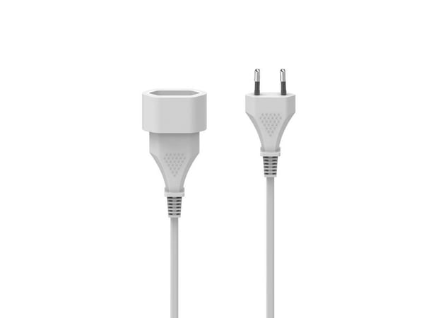 Hama 00223261, 3 m, inomhus, Rak, Vit, 1 AC-utgångar, 230 mm