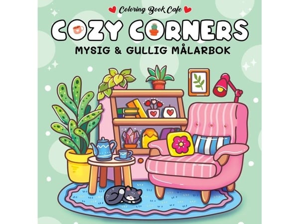 Målarbok: Cozy Corners