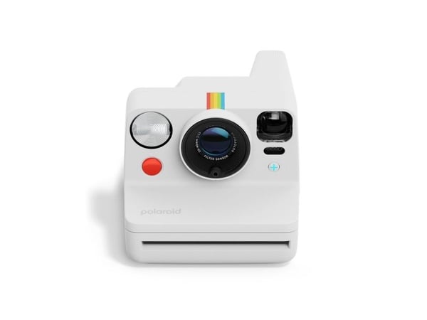 Polaroid Now+ Instant Camera Generation 3, Valkoinen, Auto, 0.4 - 1.3 m, Polaroid App, 452 g, 96 mm
