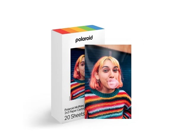 Polaroid Hi-Print Gen 2 Cartridge 20 Sheets 2x3, 5.4x8.6 cm, 2x3", 20 ark, Polaroid Hi-Print Gen 2, 84 g, 20 stykker