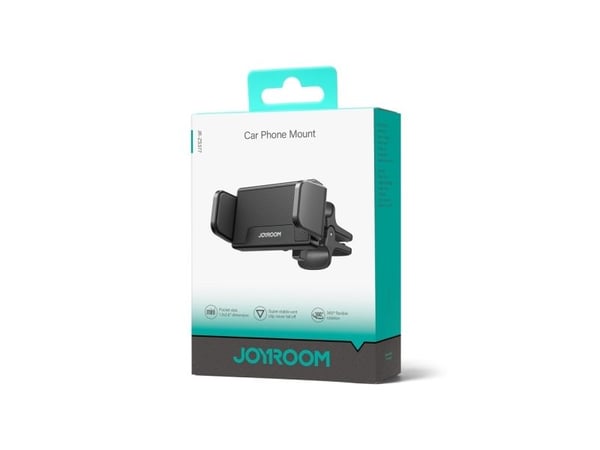 Joyroom biltelefonholder for telefon på ventilasjonsgitter, svart (Jr-Zs377)