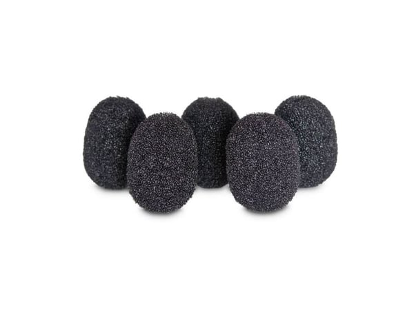 Rycote Rycote Lavalier vaahtomuovit musta (1 pakkaus 5 kpl)