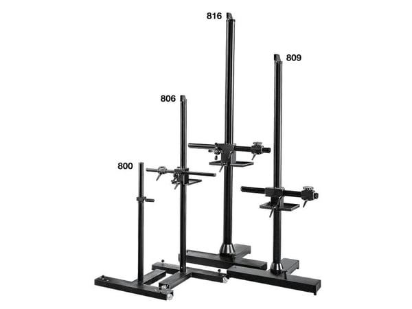Manfrotto 809, 1 ben, Svart, 2,21 m, 64 kg