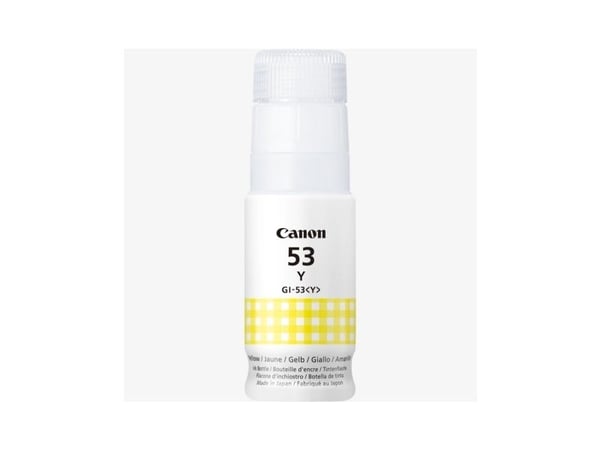 Canon GI 53 Y - Gul - original - påfyllnadsbläck - för PIXMA G550, G650
