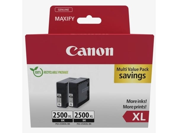 Canon 9254B011, musta, 2 kpl, Kaksoispakkaus