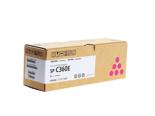 Ricoh 408190, 1500 sivua, Magenta, 1 kpl