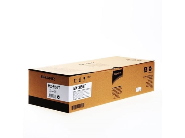 Sharp MX315GT, 27500 sivua, Musta, 1 kpl