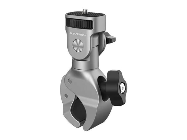 PGYTECH Super Clamp Mount, Universaali, musta, Mikä tahansa tuotemerkki, Alumiini, Polyamidi, Kumi, 130 g, 96 cm