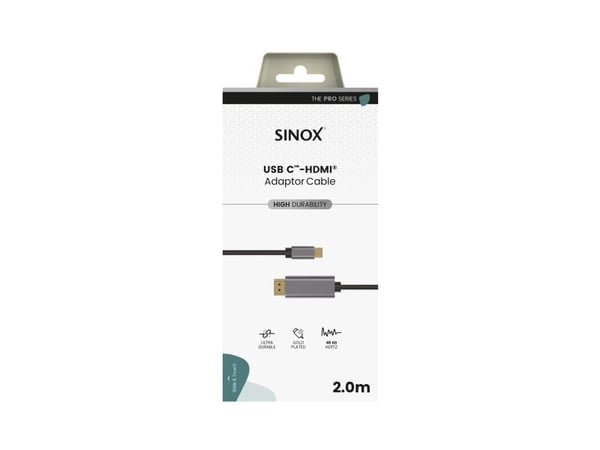Sinox PRO USB C til HDMI™ kabel. 1,8m