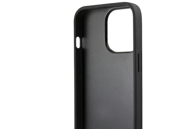 Etui BMW BMHCP14XSLLBK til iPhone 14 Pro Max 6,7" sort/black Leather Stamp