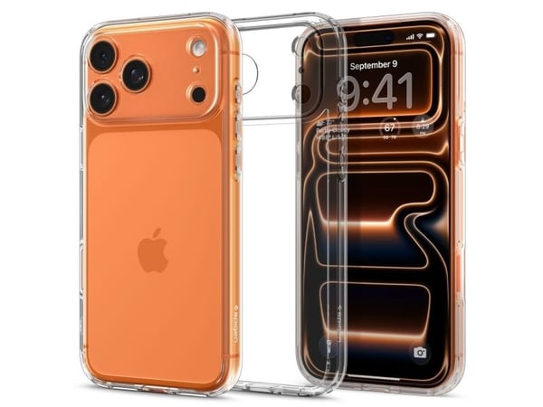 Spigen iPhone 17 Pro Case Ultra Hybrid, Etui, Apple, iPhone 17 Pro, 16 cm (6.3"), Gjennomsiktig