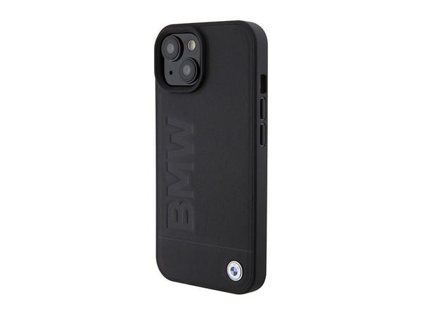 BMW BMHMP15SSLLBK iPhone 15 6,1" svart Magsafe hardcase Signature Logo Imprint
