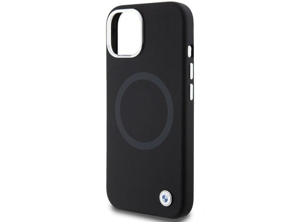 Deklas BMW BMHMP15SSILBK2 Apple iPhone 15/14/13 6,1" skal - svart Signature Liquid Silicone MagSafe