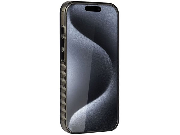 Audi iPhone 15 Pro 6,1" MagSafe-deksel med Big Logo (IML), sort