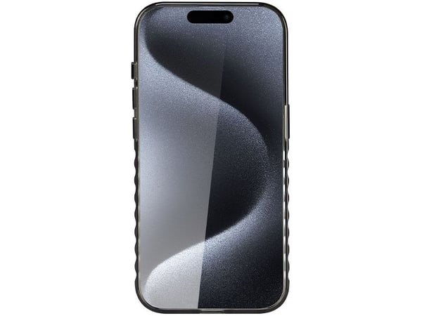 Audi iPhone 15 Pro 6,1" MagSafe-deksel med Big Logo (IML), sort