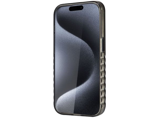 Audi iPhone 15 Pro 6,1" MagSafe-deksel med Big Logo (IML), sort