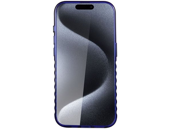 Audi-hette til iPhone 15 Pro Max 6,7" blå IML Big Logo MagSafe-etui