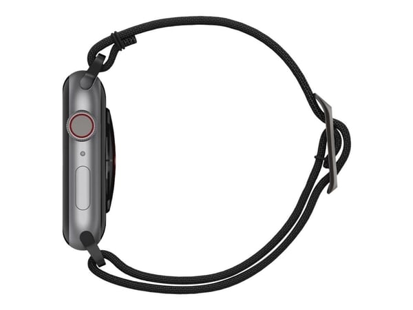 Spigen Lite Fit - Bånd for smart armbåndsur - svart - for Apple Watch Hermès Series 12, Hermès Series 9, SE 3, Series 10, Series 11, Series 12