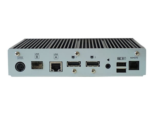 AdderLink XD614 - Quad-Head - sender og mottaker - KVM / lyd / seriell / USB / nettverksutvider - USB - opp til 4 km