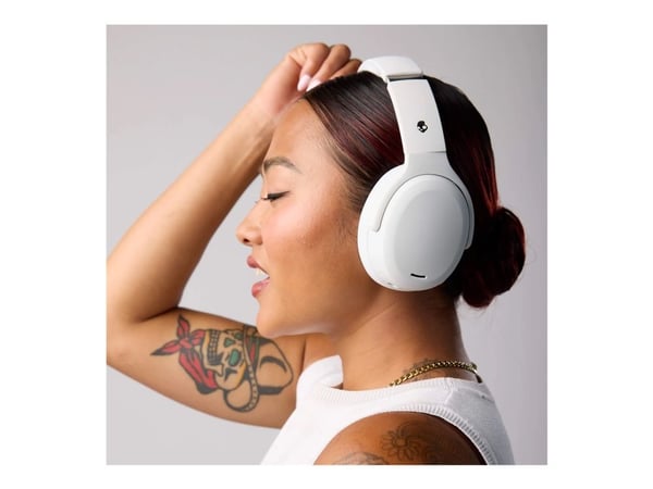 Skullcandy Crusher ANC 2 vastamelusankakuulokkeet, Bluetooth, valkoinen