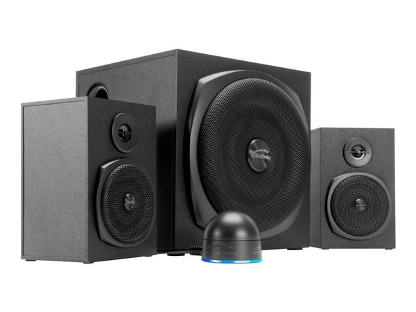 SPEEDLINK GRAVITY LT 2.1, 2.1 kanavat, 40 W, Universal, musta, 1,5 m, 40 - 20000 Hz