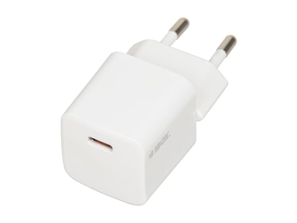 iBOX C-38CW - Strømadapter - 30 watt - 3 A - PD 3.0, QC 3.0, QC 4.0 (USB-C) - på kabel: USB-C