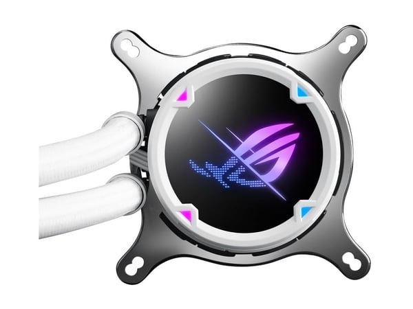 ASUS ROG STRIX LC II 240 ARGB WHITE EDITION - Kylsystem med vätska till processorn - Elementstorlek: 240 mm - (för: LGA1700, LGA1200, LGA1150, LGA1...