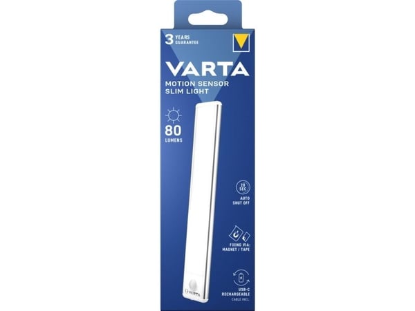 Varta 16621 101 121, Magneettinen turvavalo, Valkoinen, Polyvinyylikloridi (PVC), Juoksu, Ei kuviota, LED - SOLO