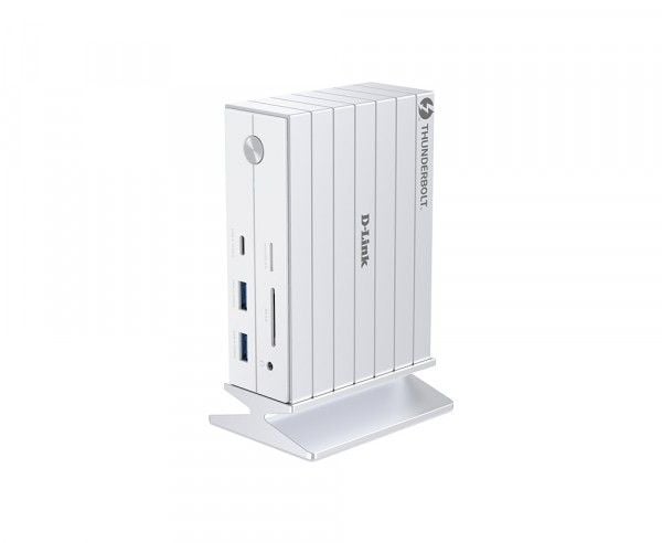 D-Link DUF-E01 - Dokkingstasjon - USB-C / USB-A - DP, HDMI, Thunderbolt 4 - 1GbE - Europa