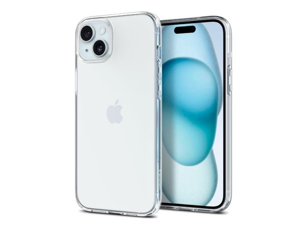 Spigen ACS06456, Suojus, Apple, iPhone 15 Plus, 15,5 cm (6.12"), Läpinäkyvä