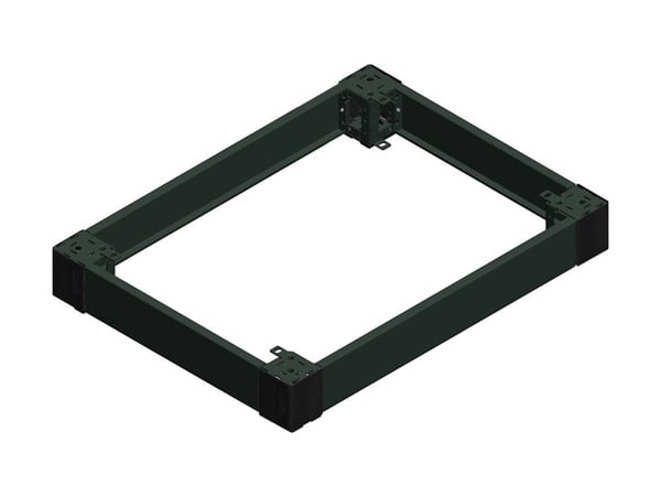 Schneider Spacial SM NSYSPF8100 - Sokkel for rack (pakkeja 2 kpl)