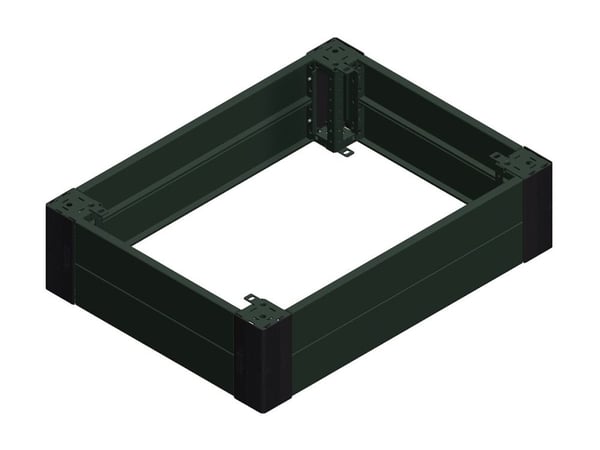 Schneider Spacial SM NSYSPF8100 - Sokkel for rack (pakkeja 2 kpl)