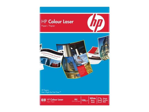 HP ColorChoise laserpapper CHP751, A4 (210 x 297 mm) 100 g/m² vitt (500 ark)