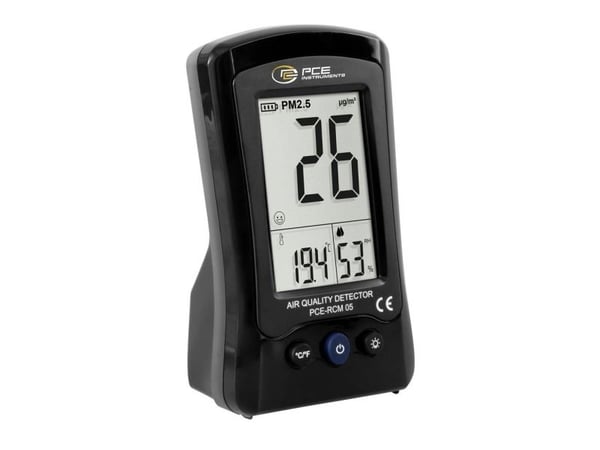 Finstøv-måleapparat PCE Instruments PCE-RCM 05 Temperatur, Luftfugtighed