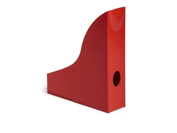 DURABLE BASIC - Magasinfil - rygbredde: 70 mm - A4 (210 x 297 mm) - rød