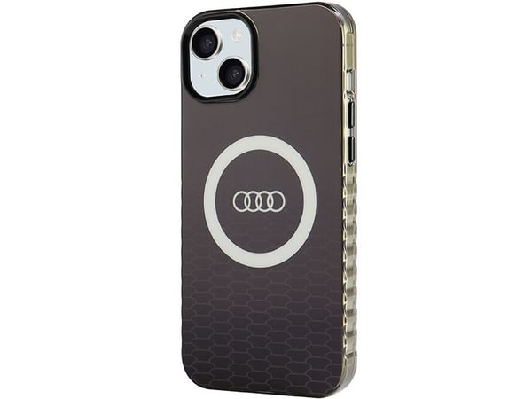 Audi Audi IML Big Logo MagSafe Case iPhone 15 Plus / 14 Plus 6.7" czarny/black hardcase AU-IMLMIP15M-Q5/D2-BK