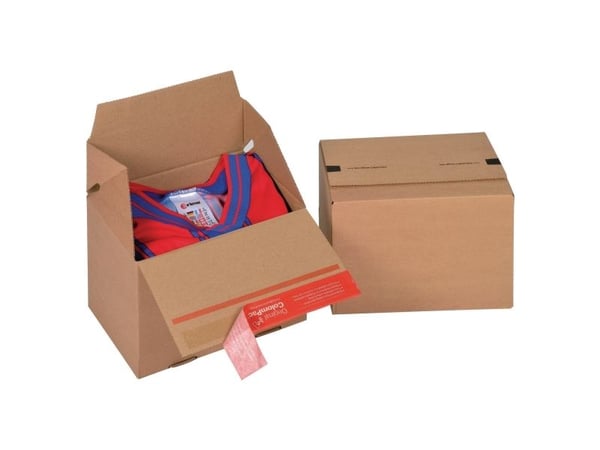 Pappkartong, ColomPac® Eurobox-serien, HxBxD 140 x 145 x 195 mm, 20 st/fp