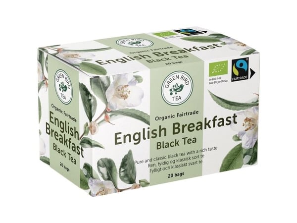 Te Green Bird Tea English Breakfast, 20 st per förpackning