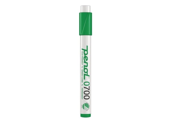 Permanente markere, Penol® ECO 0700, 1,5 mm, rund spids, grøn, pakke med 10 stk