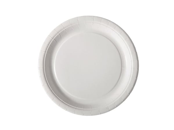 BioPak-levyt, päällystettyä pahvia, Ø 22 cm, pussi 100 kpl.