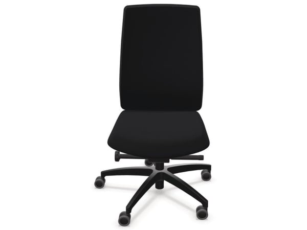 Kontorstol Dauphin® Indeed Swivel, sort