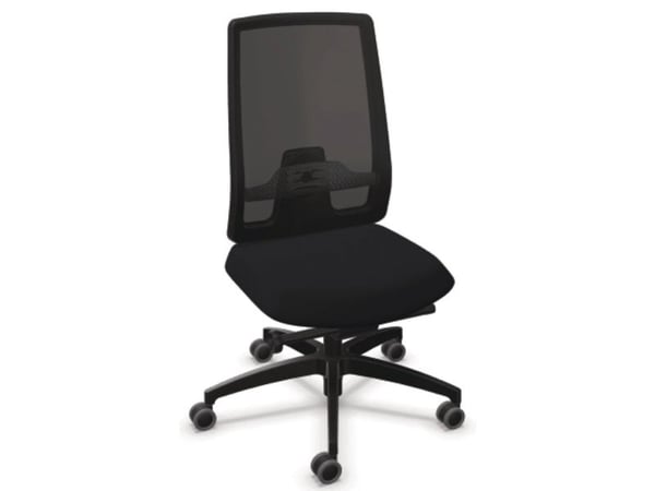 Kontorstol Dauphin Indeed Swivel, mesh ryg, sort