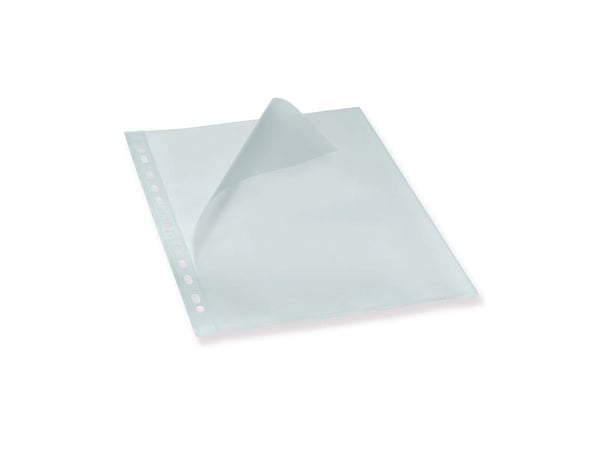 Plastlommer, Bantex, med huller, A4, 110 µm, pakke a 100 stk