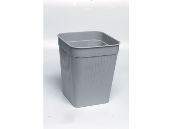 Papirkurv Orth 14 ltr. grå plast