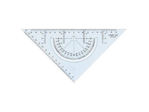 Linex 2622, Trekant, Gjennomsiktig, Styrenakrylonitril (SAN), 2 mm, 1 stykker