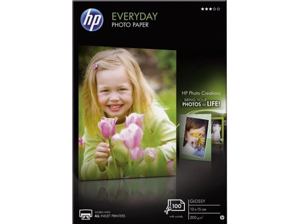HP Everyday Semi-gloss Photo Paper 175 gsm-100 sheet/A4/210 x 297 mm