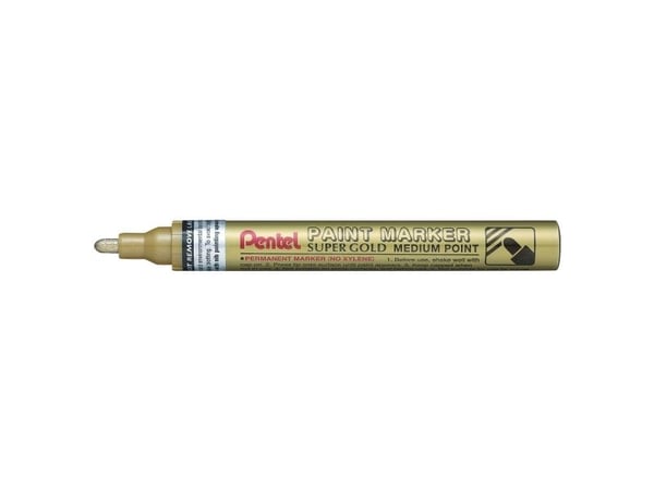 Pentel MMP10-X, kultainen, kultainen, 4,5 mm, 4,5 mm, 12 kpl