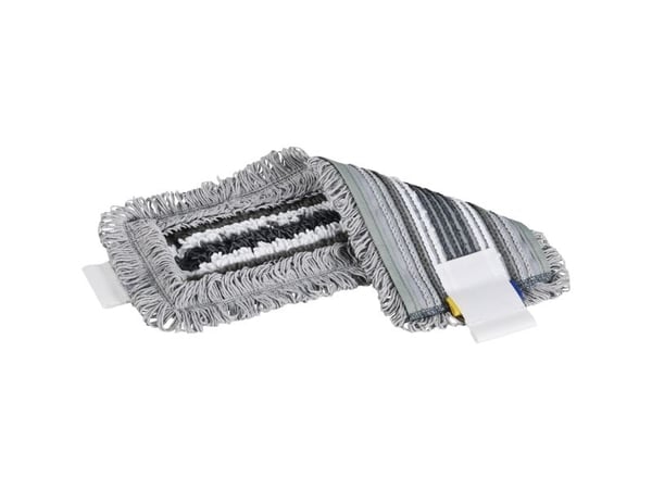 Mopp, Vileda UltraSpeed Pro Trio Max, grå, mikrofiber, 40 cm, for klips-på